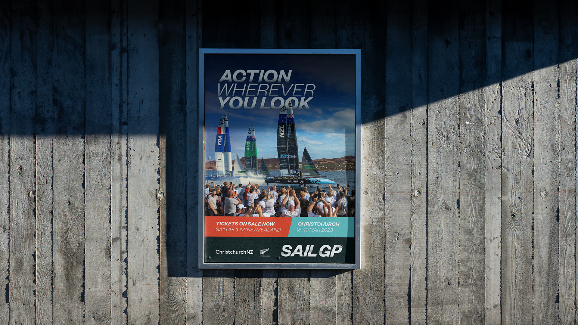 Concept of Sail GP poster